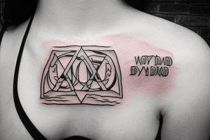 Small  Pink Floyd memorial tattoo for my dad. Wish you were here tattoo idea