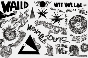 Small  Pink Floyd wish you were here tattoo idea