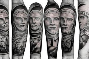 Roman soldier tattoo idea