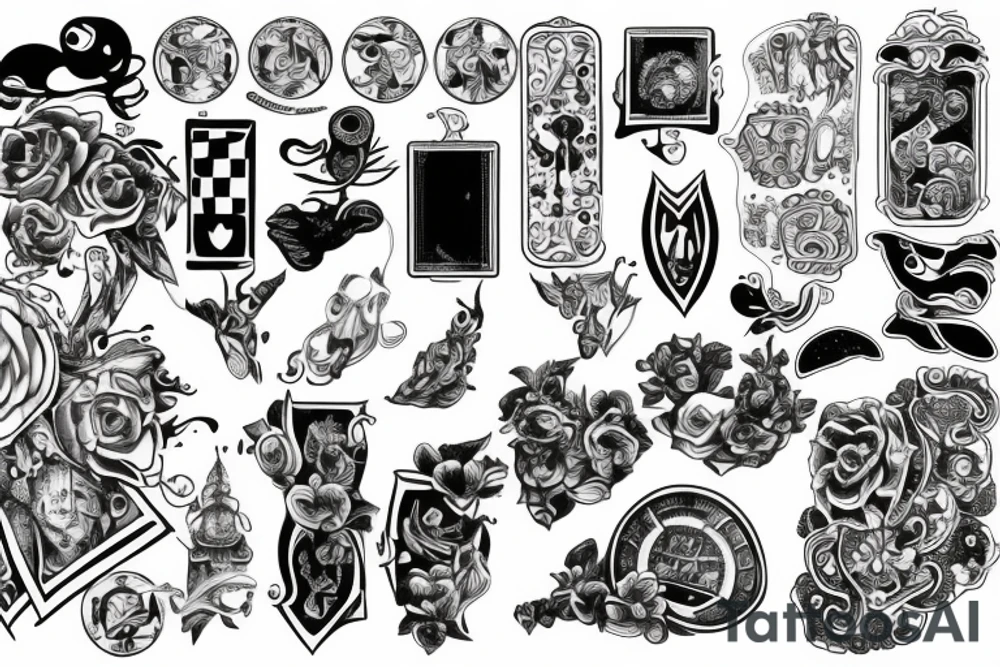gamble tattoo idea