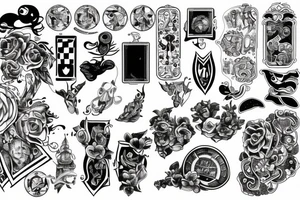 gamble tattoo idea