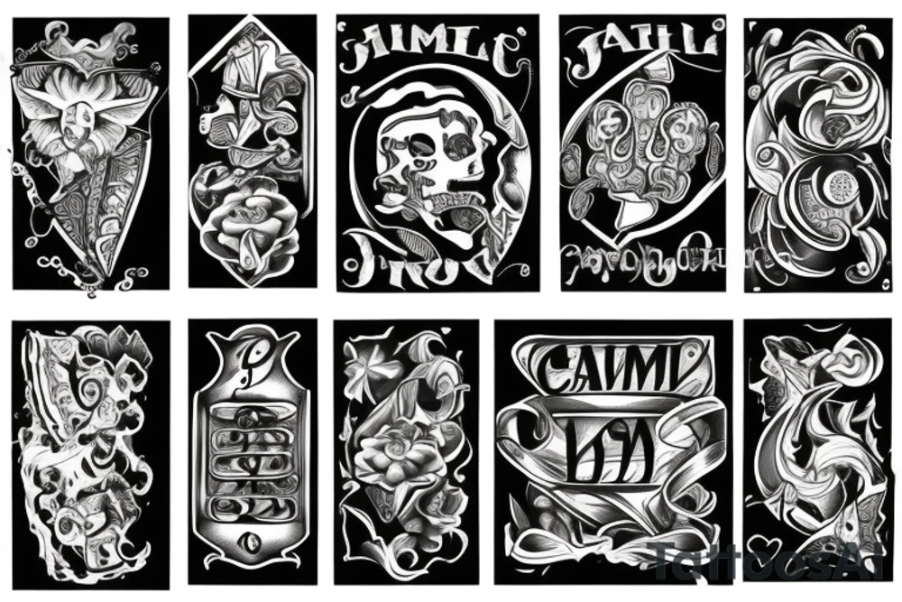 gamble tattoo idea