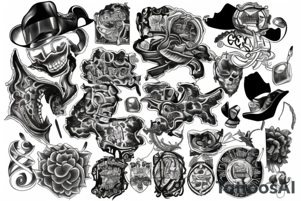 gamble tattoo idea