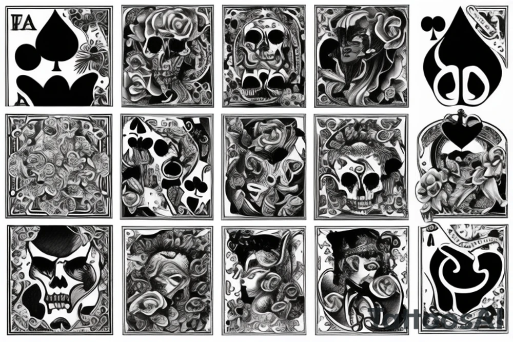 gamble tattoo idea