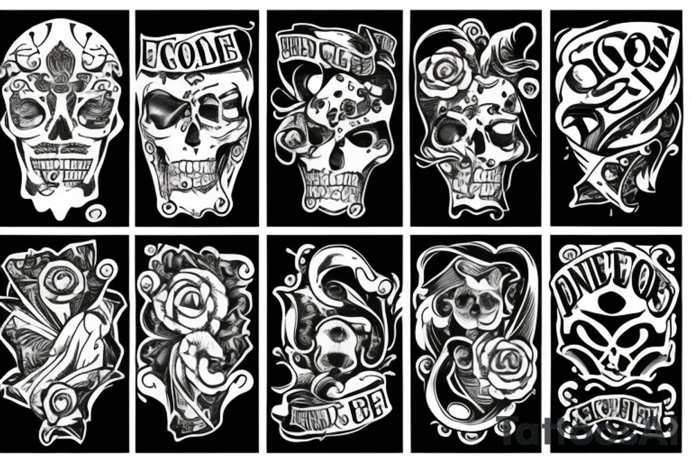 gamble tattoo idea