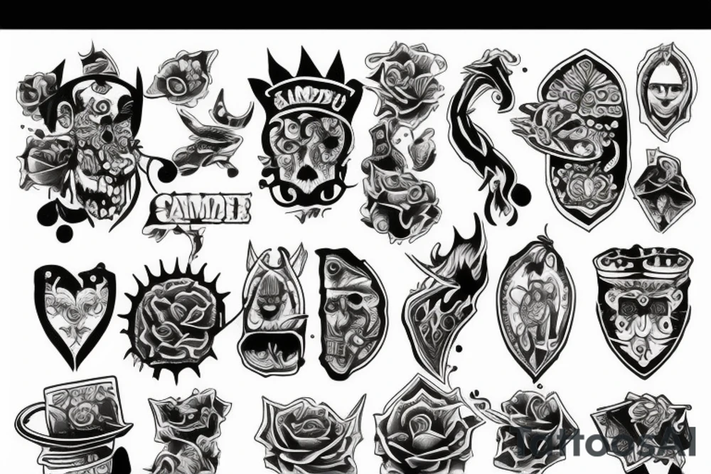 gamble tattoo idea