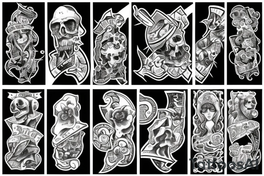 gamble tattoo idea