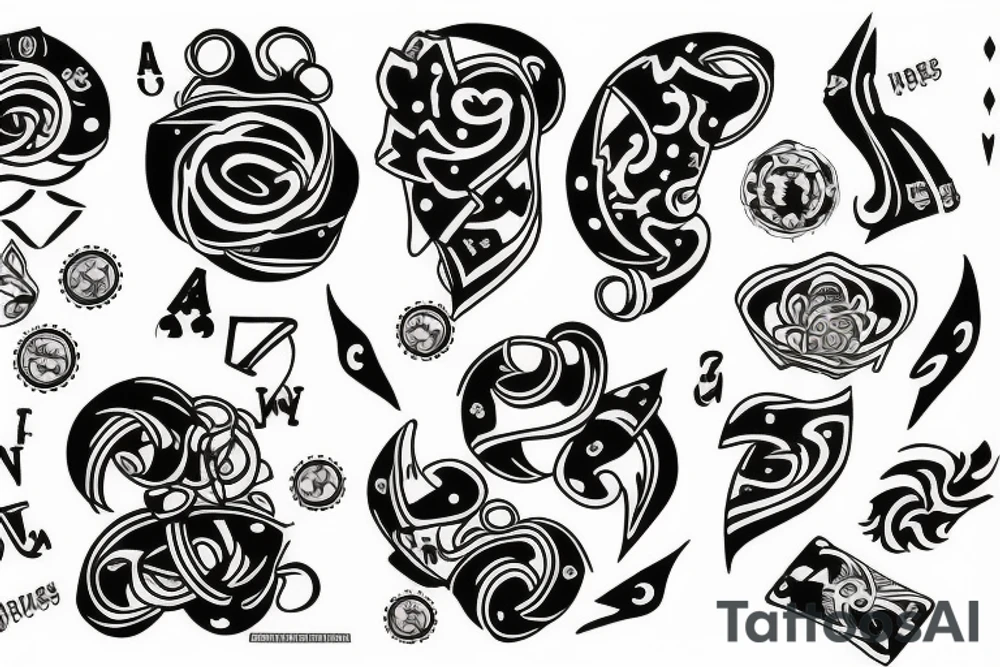 gamble tattoo idea