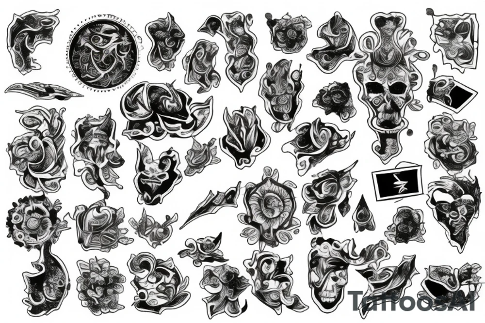 gamble tattoo idea