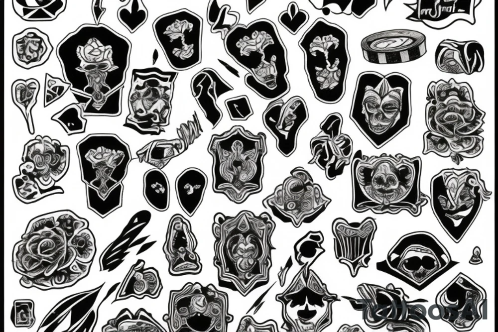 gamble tattoo idea