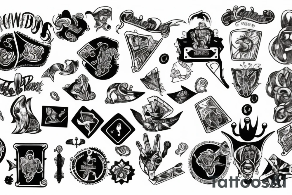 gamble tattoo idea