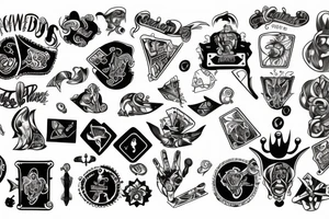 gamble tattoo idea