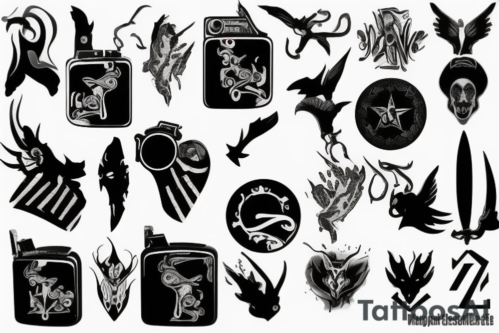 zippo tattoo idea