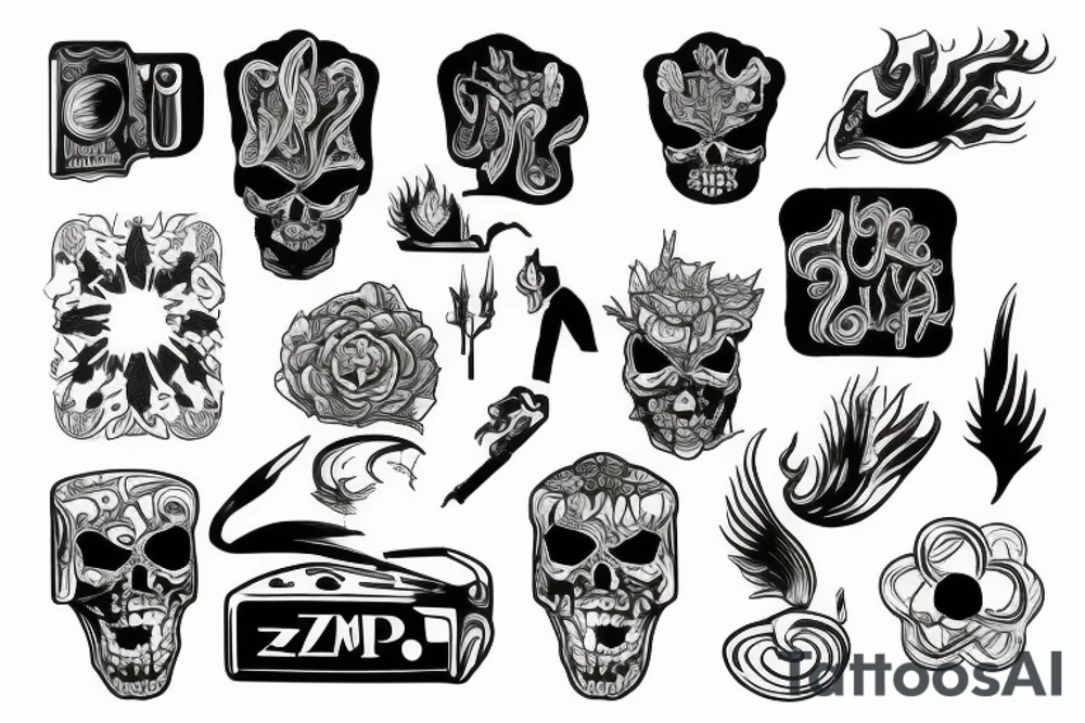 zippo tattoo idea