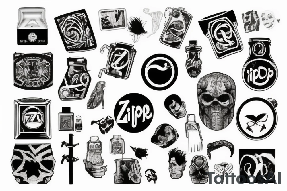 zippo tattoo idea