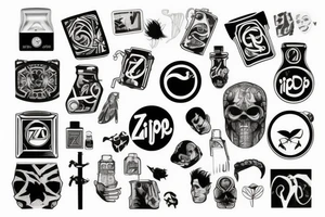 zippo tattoo idea