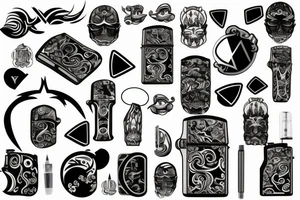 zippo tattoo idea