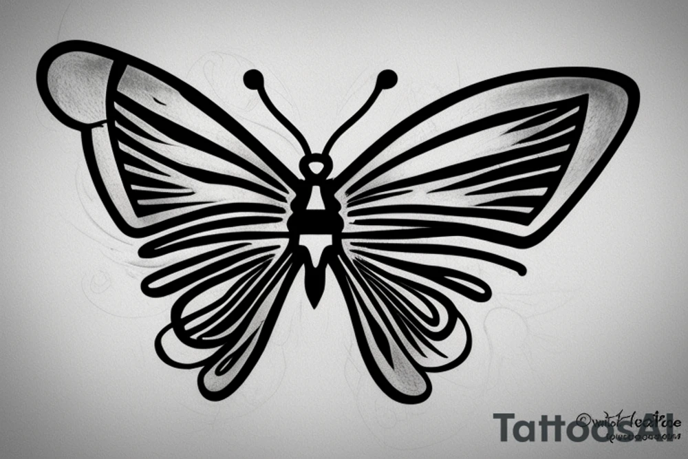 butterfly-knife tattoo idea