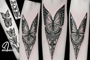 butterfly-knife tattoo idea
