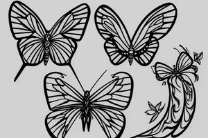 butterfly-knife tattoo idea