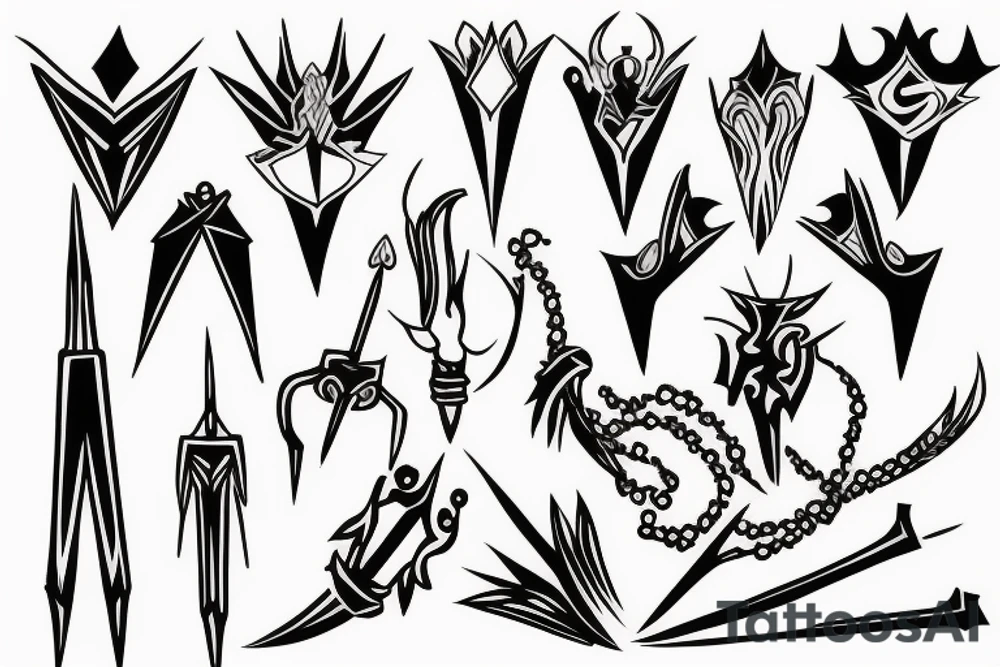 scepter tattoo idea