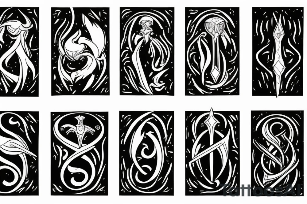scepter tattoo idea