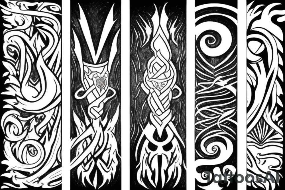 scepter tattoo idea