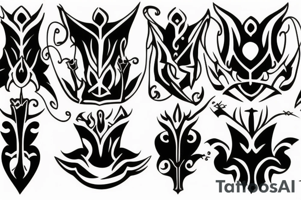 scepter tattoo idea