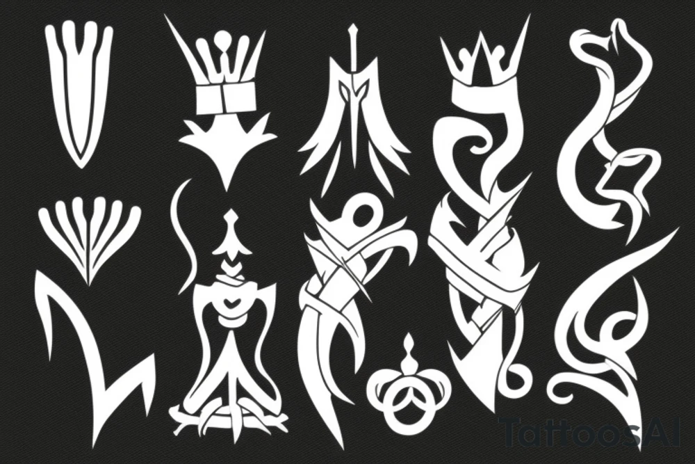 scepter tattoo idea