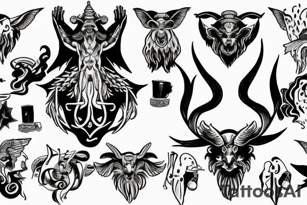 baphomet tattoo idea
