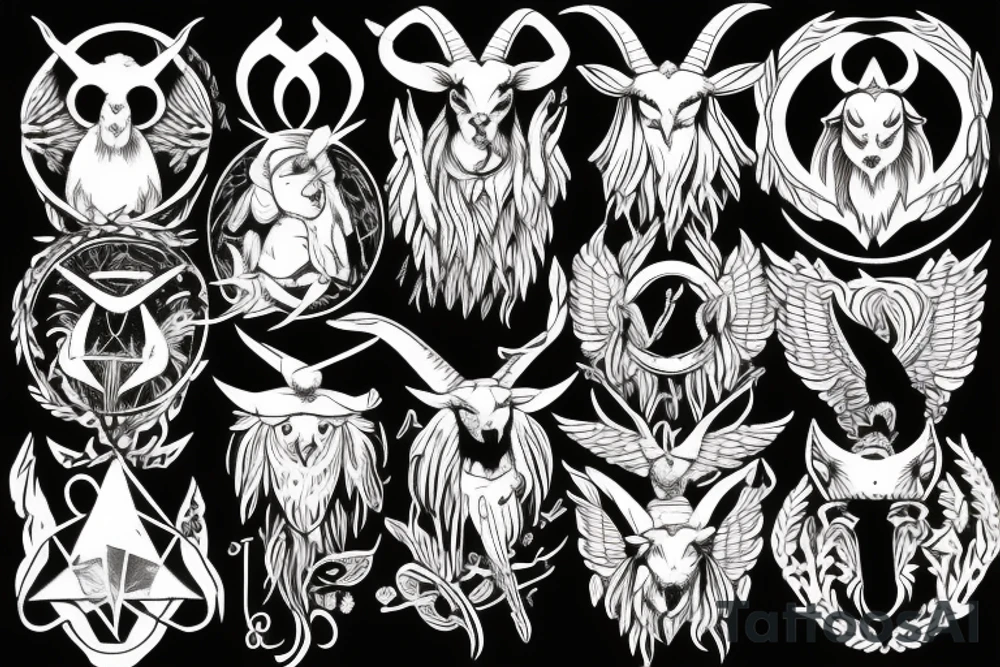 baphomet tattoo idea