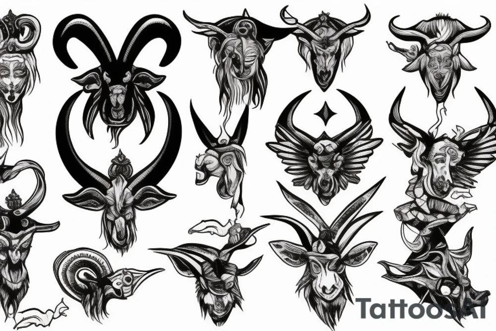 baphomet tattoo idea