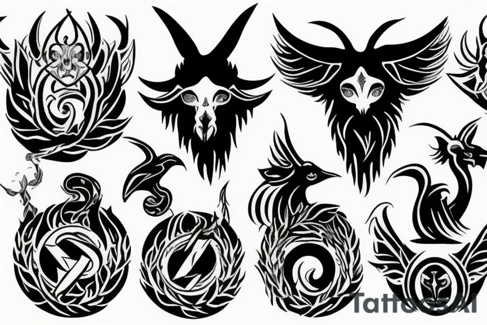 baphomet tattoo idea