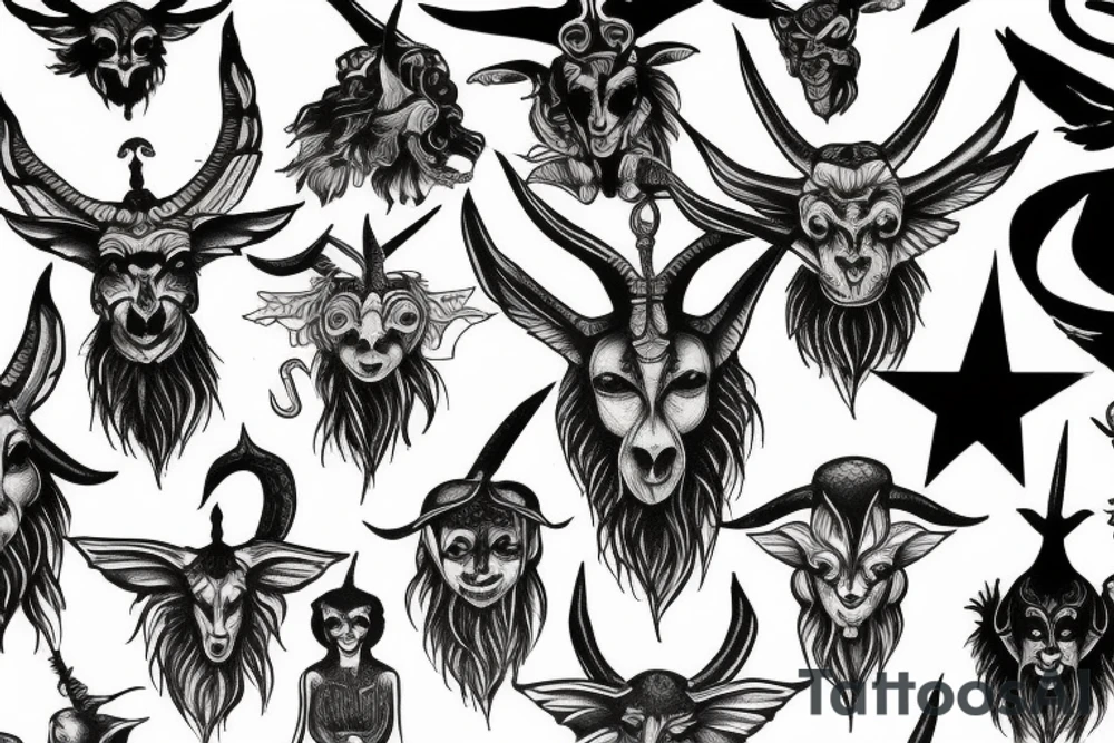 baphomet tattoo idea