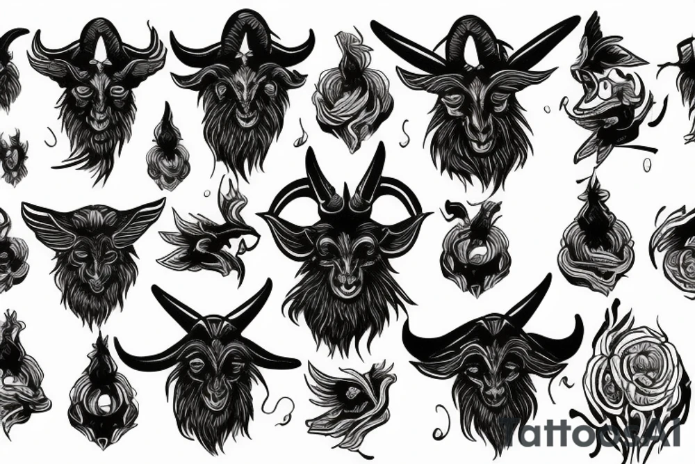baphomet tattoo idea