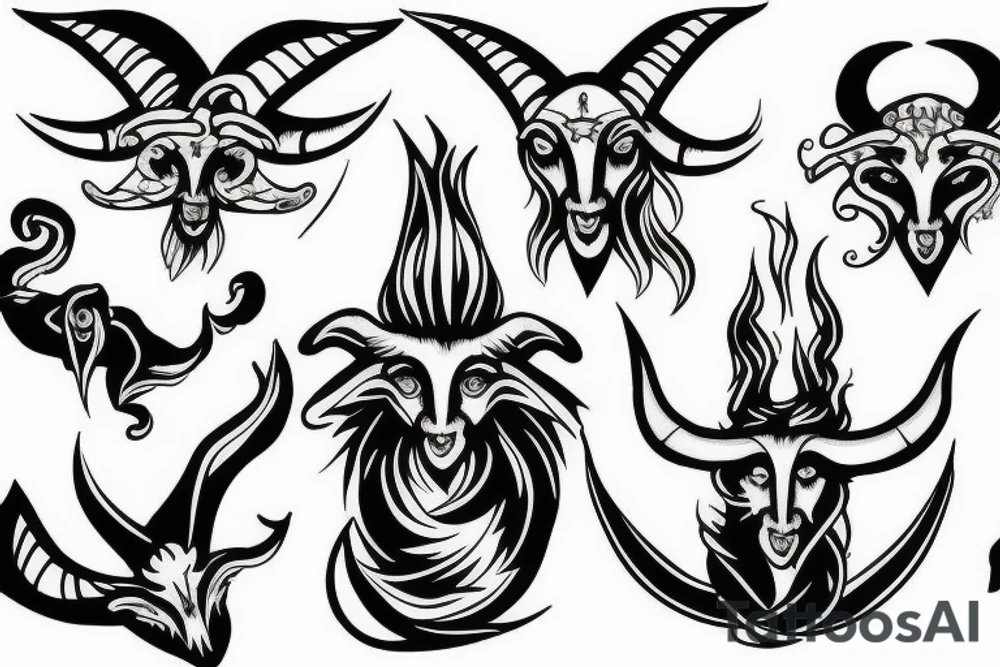 baphomet tattoo idea