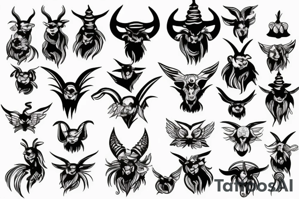 baphomet tattoo idea
