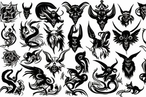 baphomet tattoo idea