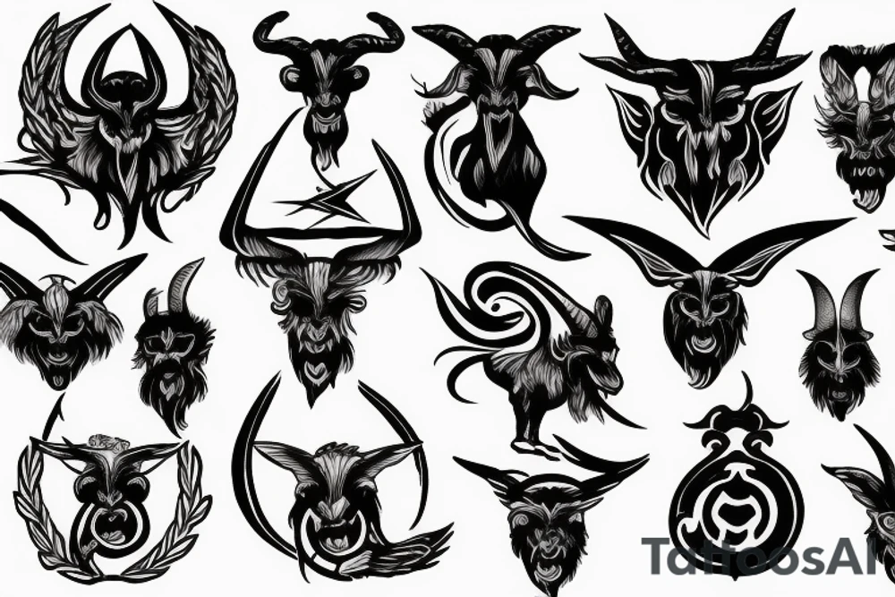 baphomet tattoo idea