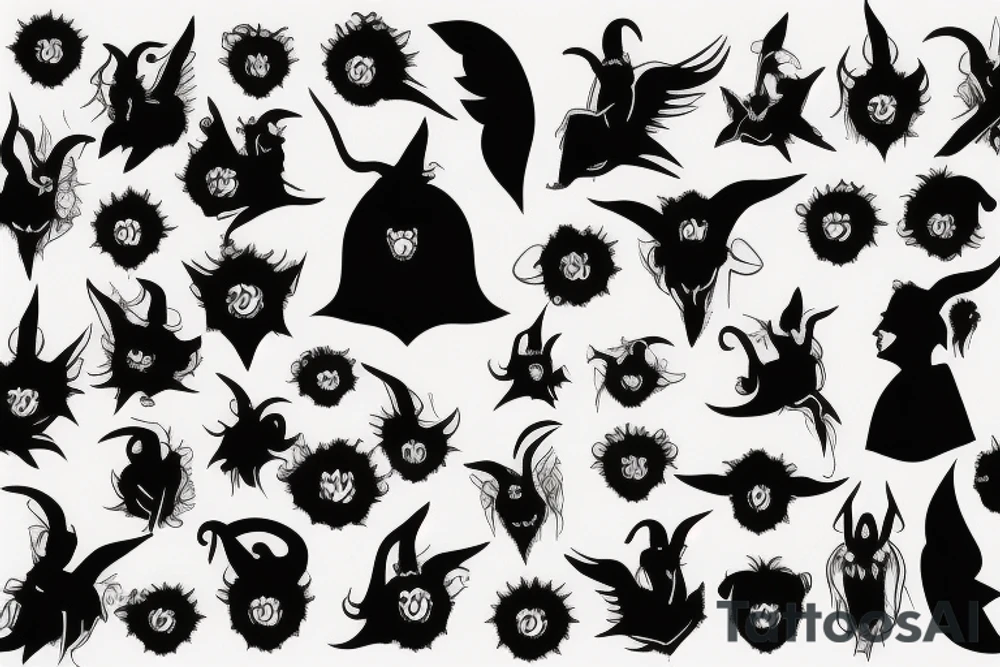 baphomet marilyn monroe tattoo idea