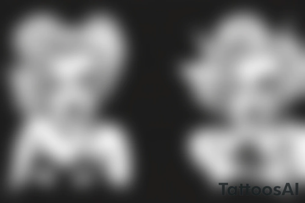 baphomet marilyn monroe tattoo idea