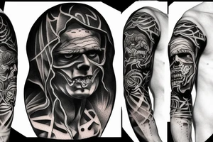 Dante's inferno inspired tattoo tattoo idea
