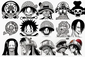 Ado from one piece tattoo idea