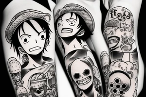 Ado from one piece tattoo idea