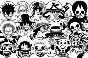 Ado from one piece tattoo idea