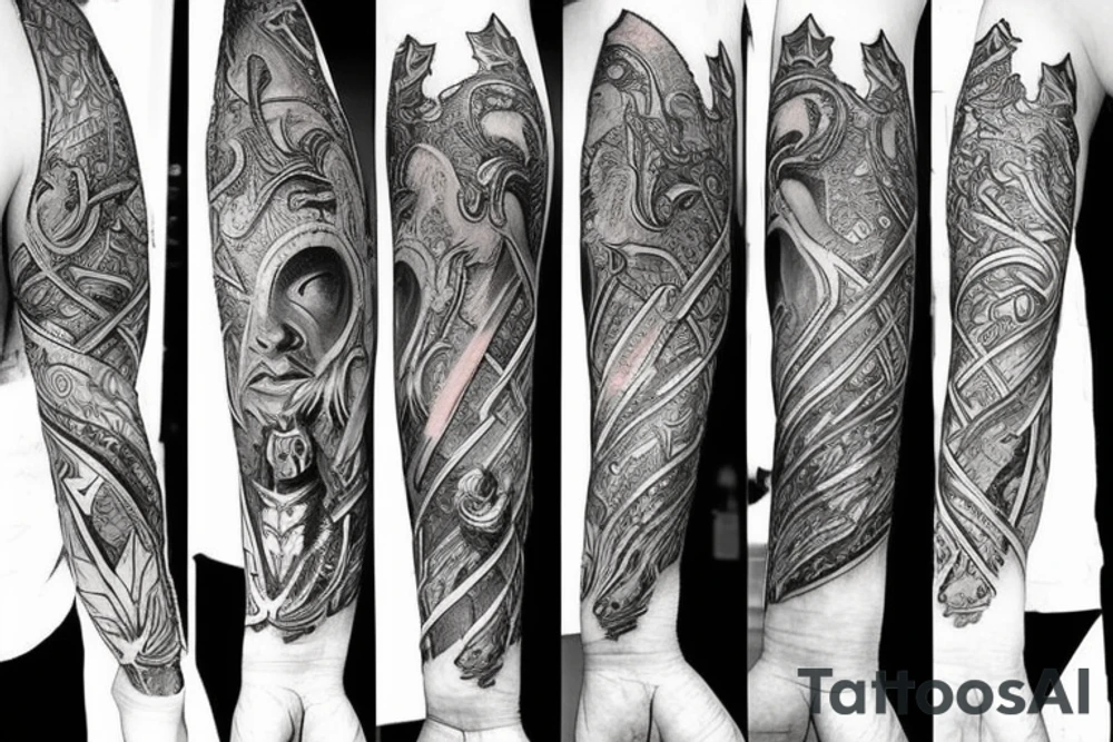 sword tattoo tattoo idea
