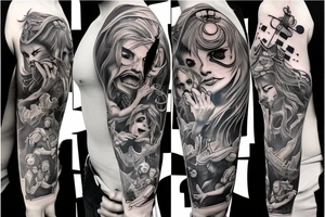 demon slayer tattoo tattoo idea