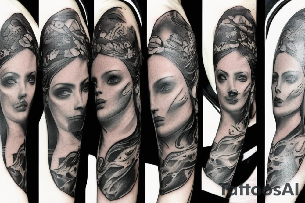 tatuaje basado en la divina comedia de dante tattoo idea