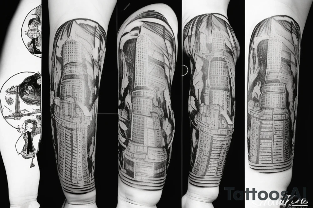 skytower tattoo idea