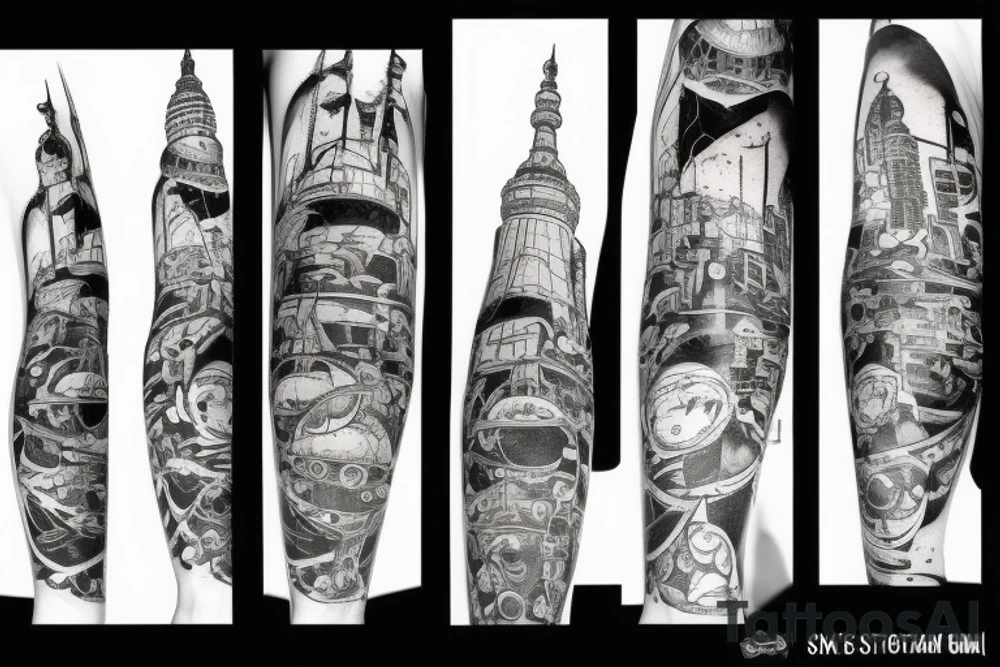 skytower tattoo idea
